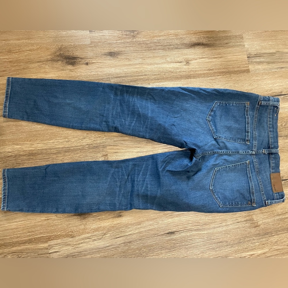 Madewell Size 28 Women's 9inch High Rise Skinny Crop Blue Jeans - Picture 5 of 6